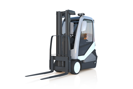 Cabs and cladding solutions for fork-lift trucks